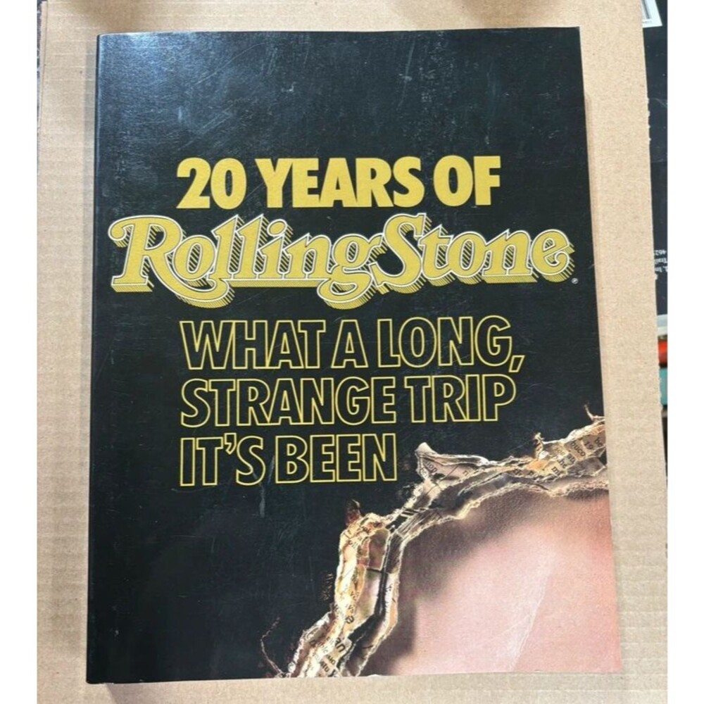 20 Years Of Rolling Stone - What A Long, Strange Trip It’s Been Softcover Book